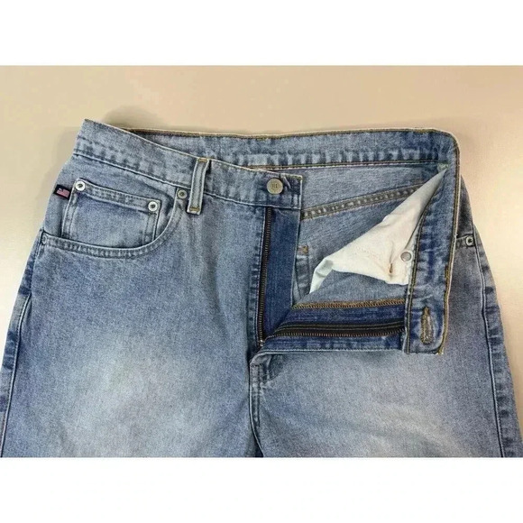 Polo Ralph Lauren Jeans Co Womens Wide Leg Flare Size 10 Hemmed 27” Inseam Light - Picture 7 of 16